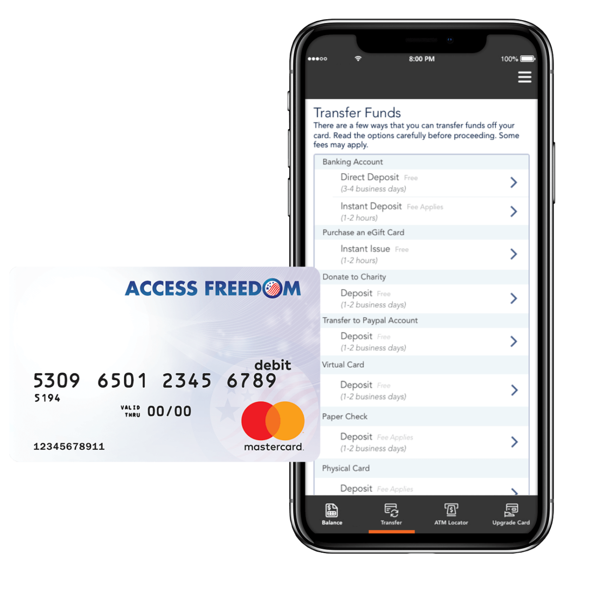 transfer-funds-access-freedom-card